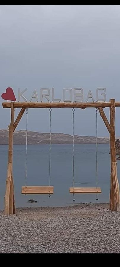 Apartman Stefan Lägenhet Karlobag Exteriör bild