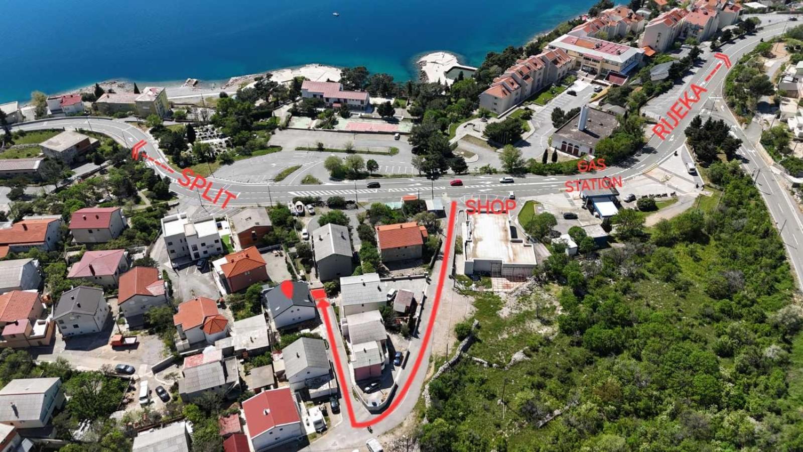 Apartman Stefan Lägenhet Karlobag Exteriör bild